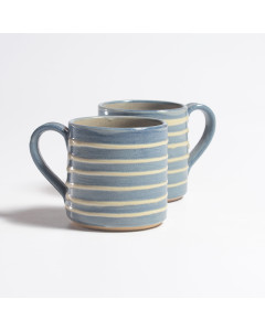 Indigo Seashore Ceramic Mug