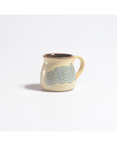 Waves of Blue Ceramic Mug