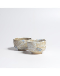 Bowls- teabowls white blue L