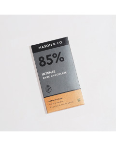 85% Intense Dark Vegan Chocolate Bar - (Set of 3)