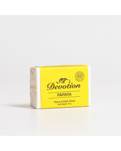 Papaya - Sri Aurobindo Ashram Devotion Soaps ( 75 Gms )