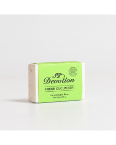 Fresh Cucumber - Sri Aurobindo Ashram Devotion Soaps ( 75 Gms )