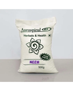 Neem Powder - Organic Certified - 500g Auroville Aurospirul