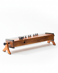 Tanpura Santoor &ndash; 2 Sided | Handcrafted Sound Healing Musical Instrument from Auroville - by Svaram