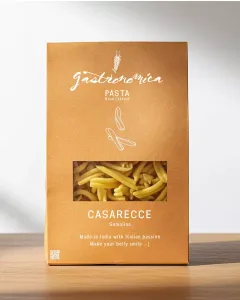Gastronomica semolina casarecce pasta, traditional Italian-style artisan pasta