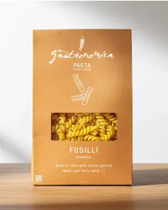 Gastronomica semolina fusilli pasta, classic Italian-style artisan pasta