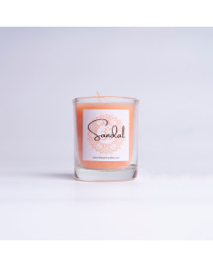 Sandal Candle - Medium