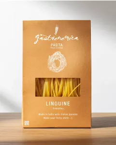 Gastronomica semolina linguine pasta, traditional Italian-style artisan pasta