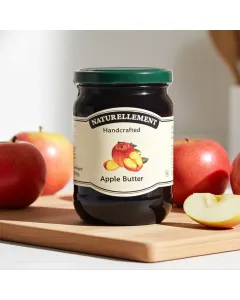 Organic apple butter by Naturellement handcrafted in Auroville