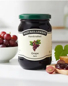 Organic grape jam by Naturellement natural fruit spread Auroville