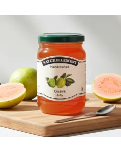 Organic guava jelly by Naturellement natural fruit product Auroville