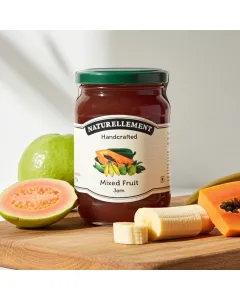 Organic mixed fruit jam by Naturellement from Auroville