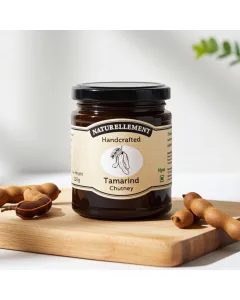 Organic tamarind chutney by Naturellement handcrafted in Auroville