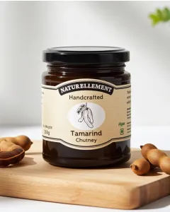 Organic tamarind chutney by Naturellement handcrafted in Auroville