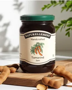 Organic tamarind jam by Naturellement handcrafted in Auroville