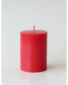 Cylindric Color Candle - Strawberry (300 gms)