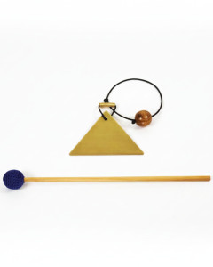 Sonic Pyramid Thali – Small | Handcrafted Sound Healing Musical Instrument from Auroville - by Svaram