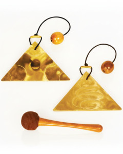 Sonic Pyramid Thali – Medium | Handcrafted Sound Healing Musical Instrument from Auroville - by Svaram