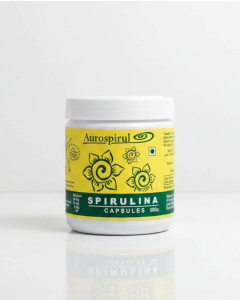 Sun-Dried Spirulina &ndash; 500 Veg Capsules 