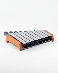 Svara Tarang 1” 8 Bar Resonators | Handcrafted Sound Healing Musical Instrument from Auroville - by Svaram