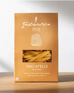 Gastronomica semolina tagliatelle pasta, traditional Italian-style artisan pasta
