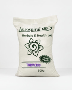 Turmeric - Organic Certified - 500g Auroville Aurospirul