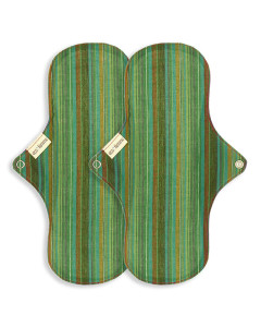 Day Pad Plus- Twin pack &ndash; Vibrant organic